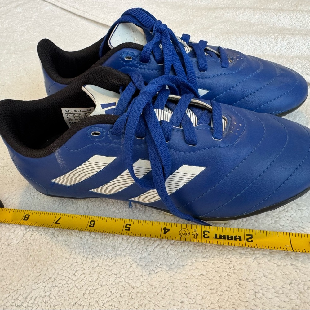 Adidas Kids Blue Soccer Cleats